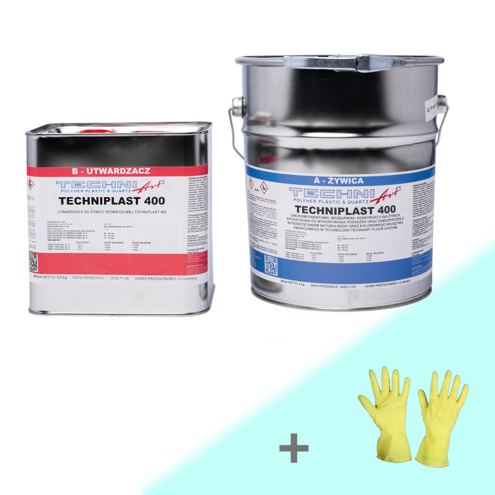 Bezbarvá epoxidová pryskyřice je vhodná pro laminování a nátěry – 7,5 kg