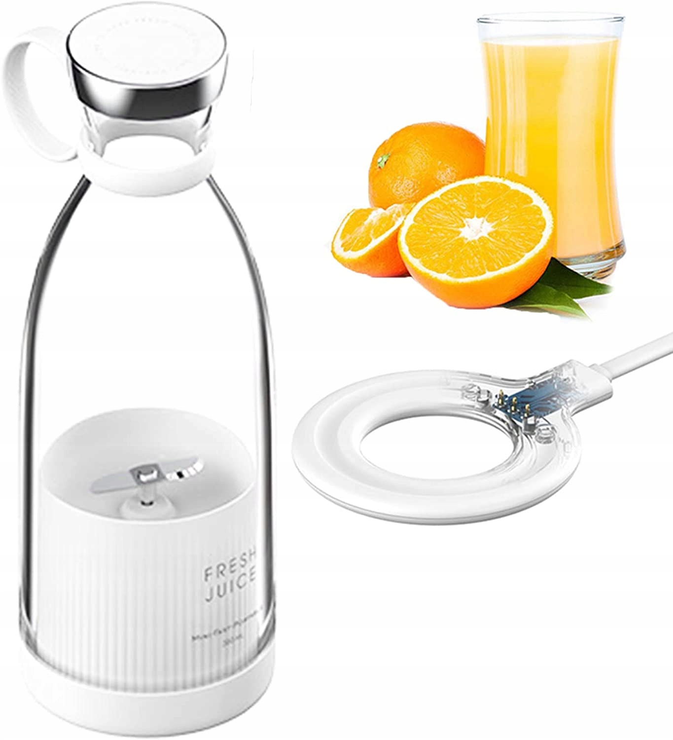 

Przenośne elektryczne sokowirówka Blender 50W