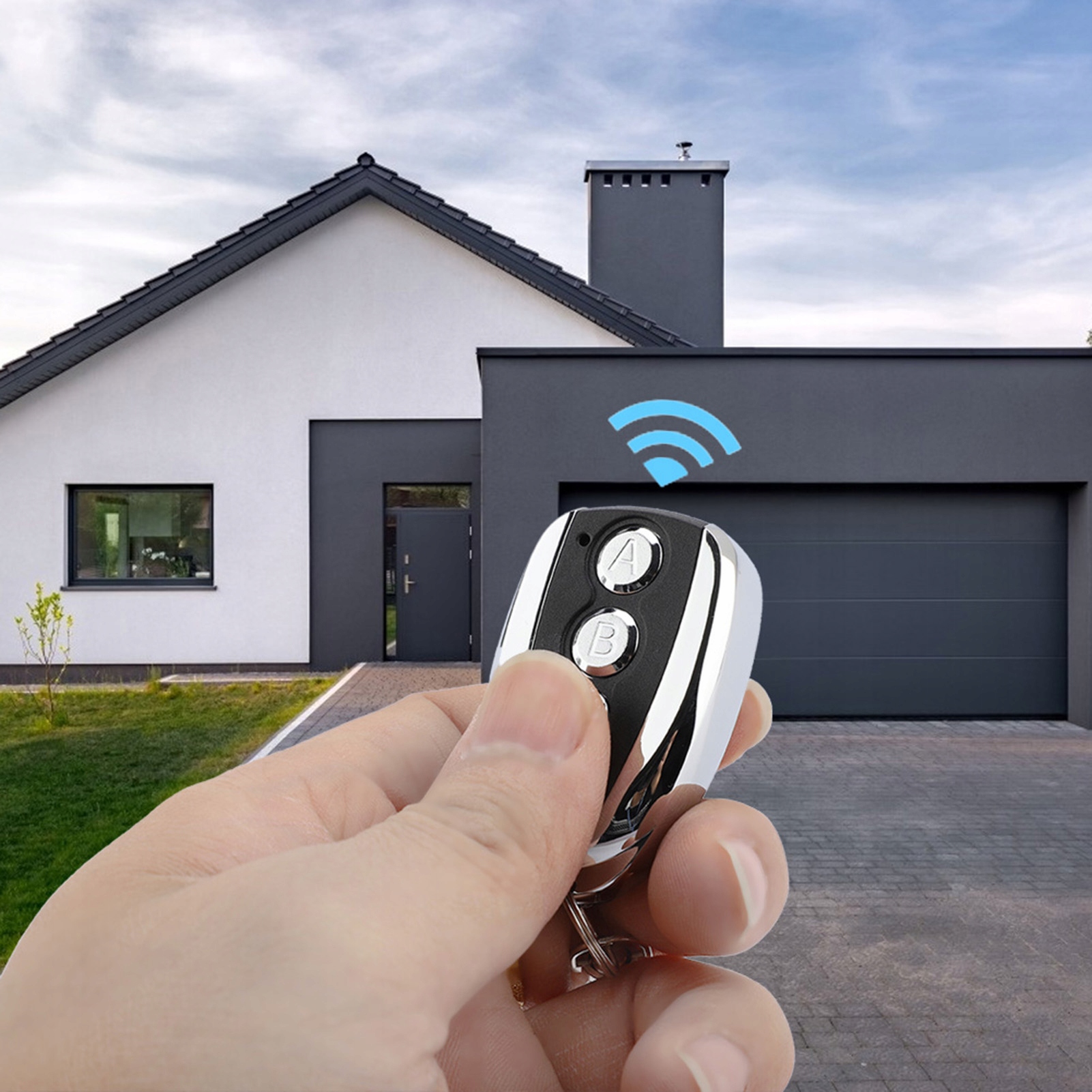 PILOT SAMOKOPIUJĄC NICE V2 DITEC DO BRAMY ALARMU Stan opakowania oryginalne