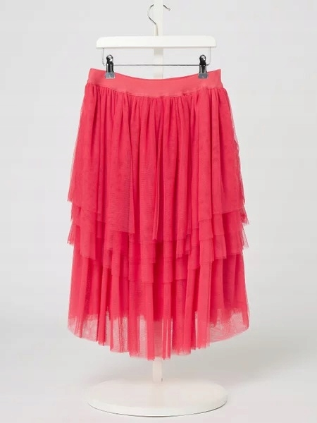 GUESS RÓŻOWA TIULOWA SPÓDNICA (8L) Marka Guess