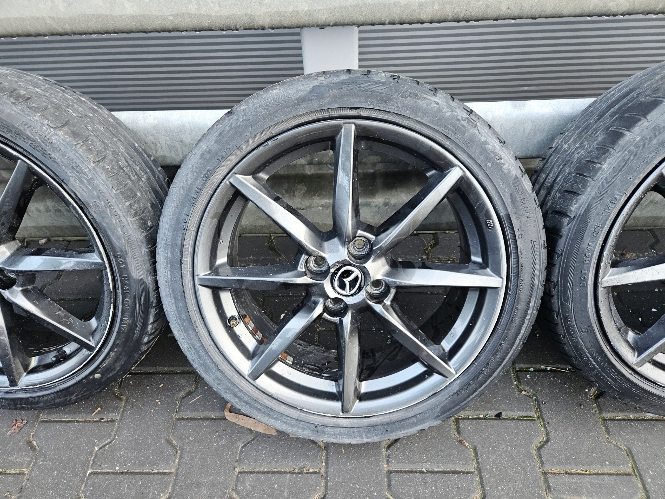 discs aluminium Mazda OE MX-5 ND 7.5" x 17" 4x100 ET 45