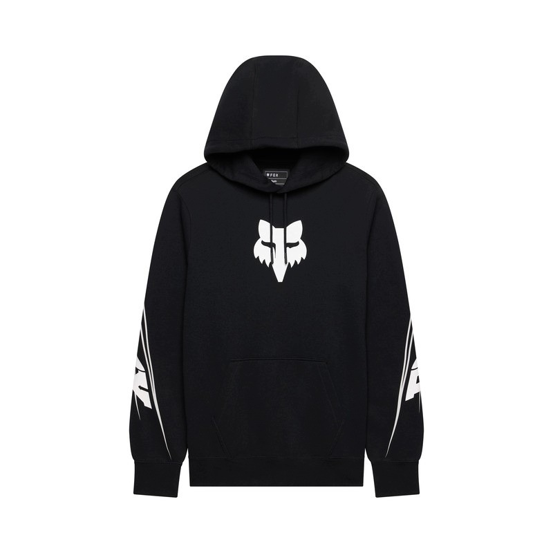 Mikina S Kapucňou Fox Apex Fleece Po Black (XL)