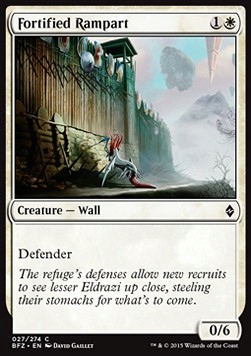 

2x Fortified Rampart Bfz Gratisy Pjotrekkk *