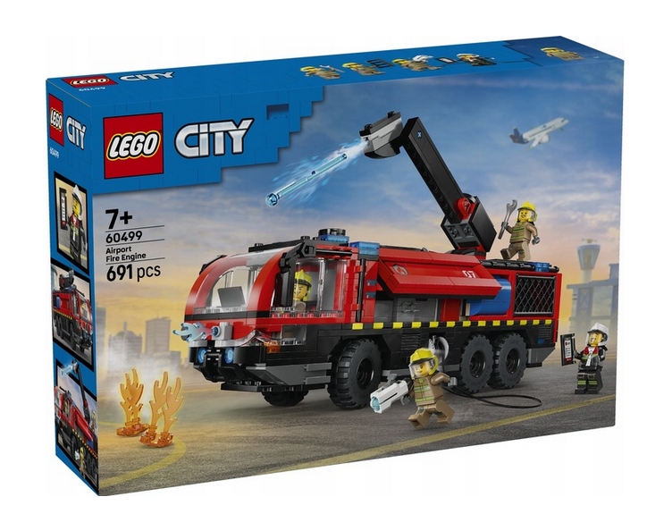 Lego 60499 City Letištní Hasičský Vůz