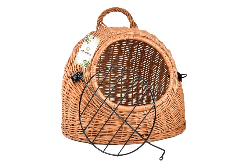 Přepravka Proutěná bouda pro kočky nebo psa 40 cm
