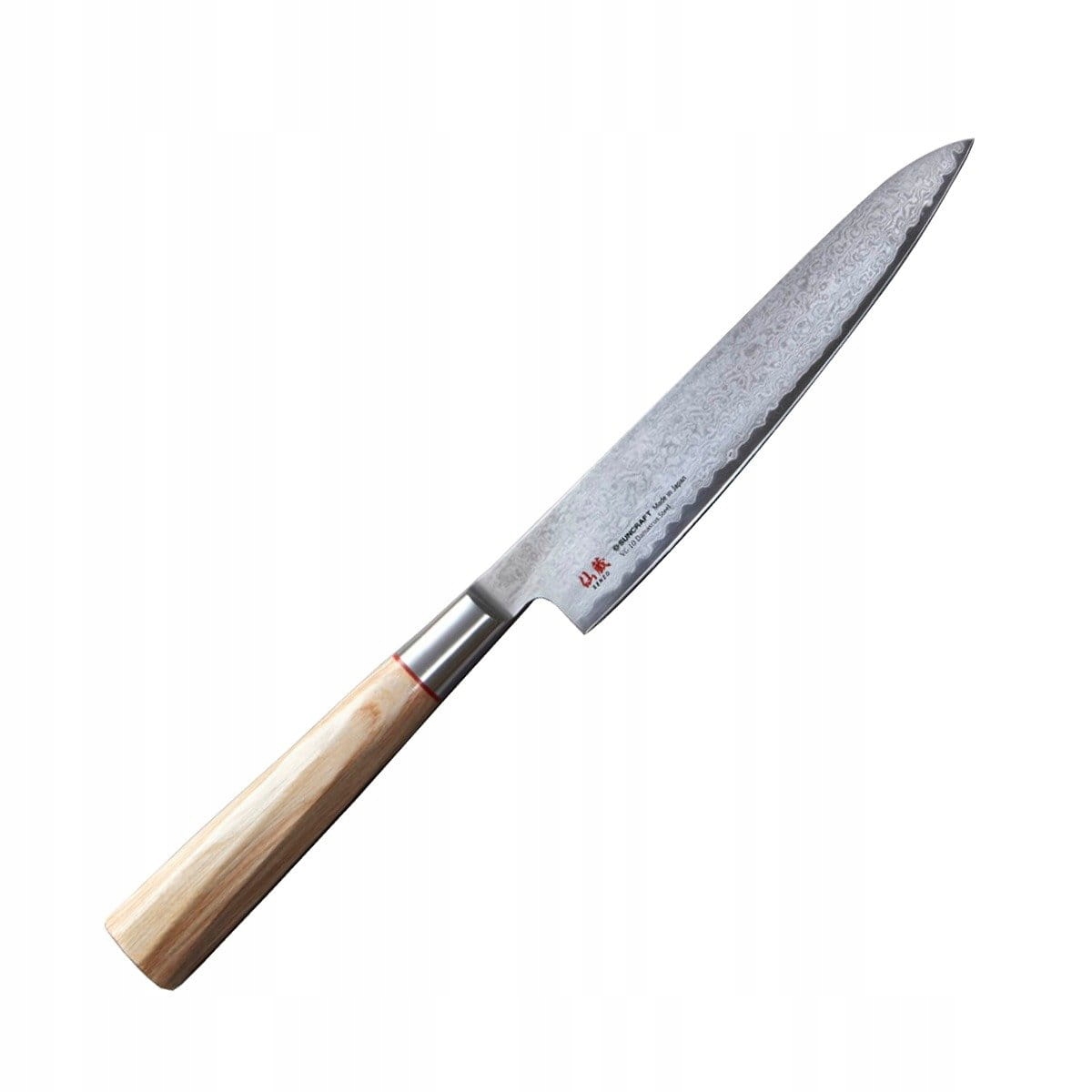 Nôž petty Suncraft Senzo Twisted Octagon 15 cm VG-10 damast Pakkawood
