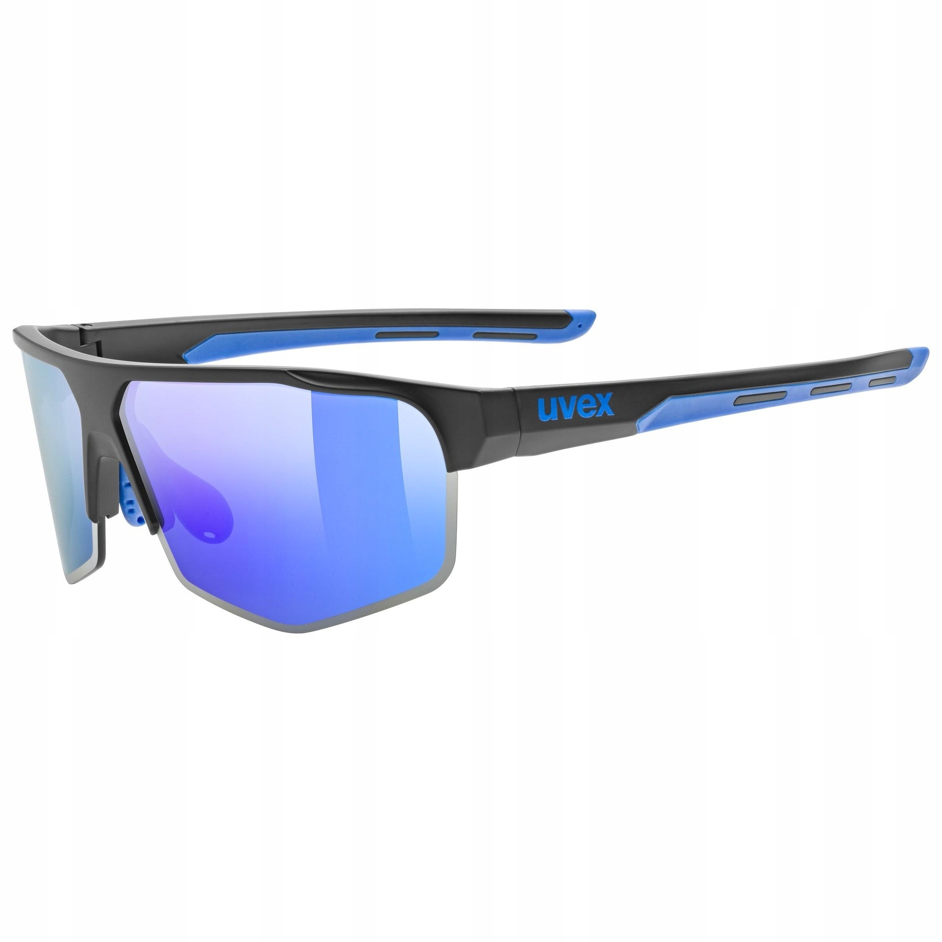 Okulary Uvex Axos Czarno-niebieskie
