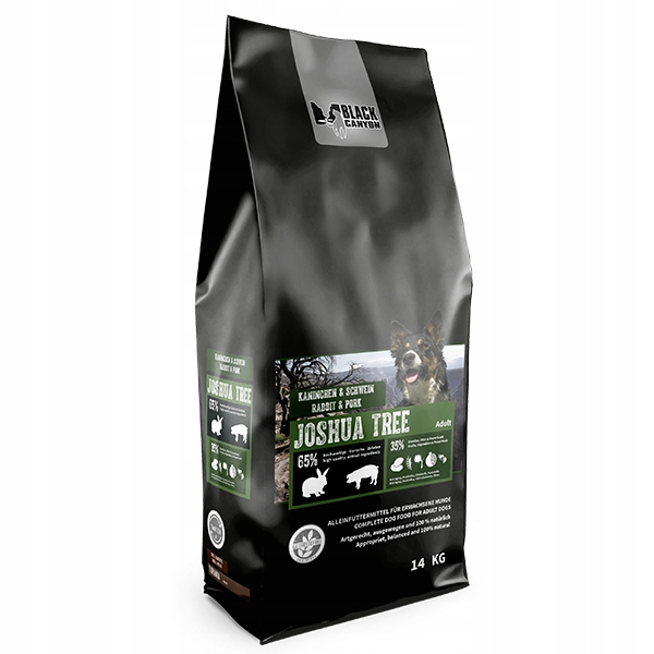 Levně Krmivo pro psy Black Canyon Joshua Tree Králík a vepřové maso 14 kg