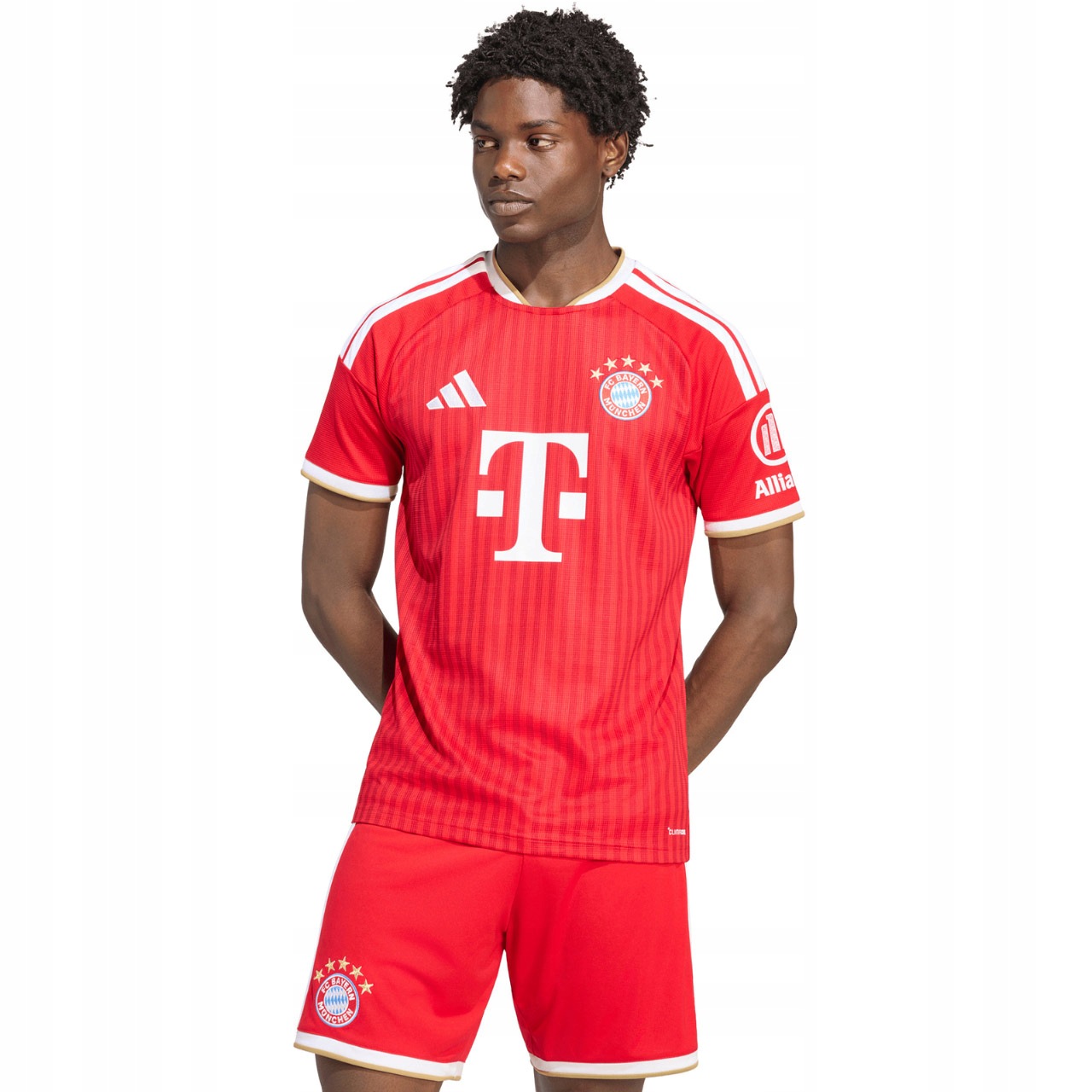 Koszulka męska adidas Fc Bayern 26/27 Home Jersey czerwona KQ6513 Xs