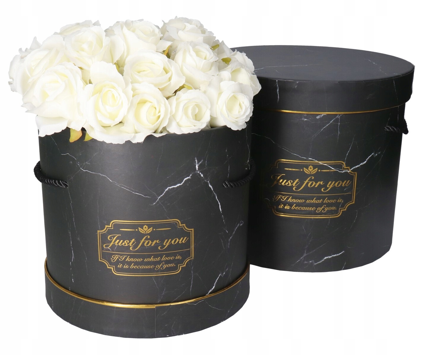 FLOWER BOX PUDEŁKO NA KWIATY PREZENT DEKORACJE 2SZT Marka Deko