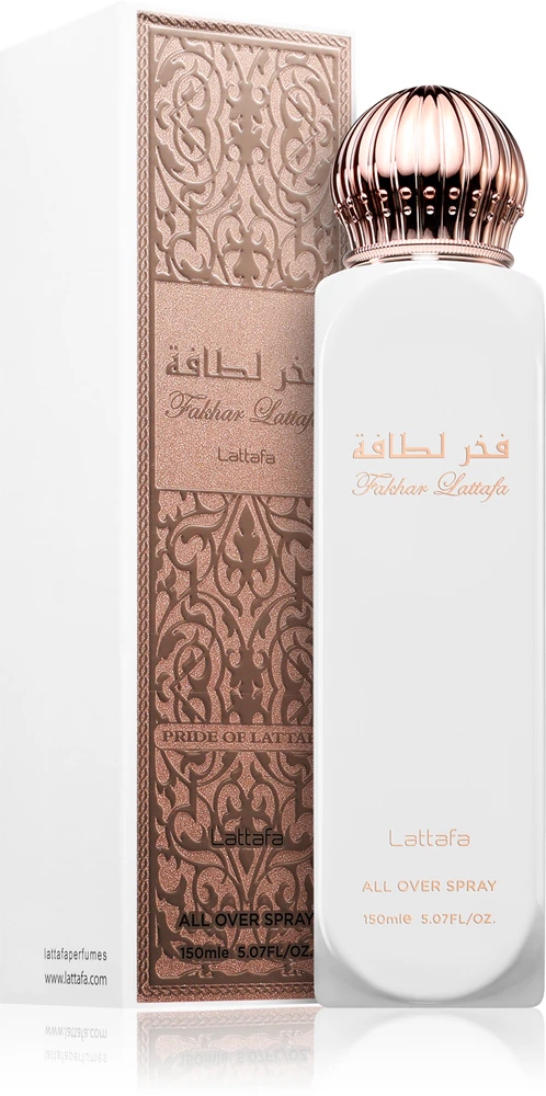 Lattafa Fakhar Rose tělový sprej 150 Ml