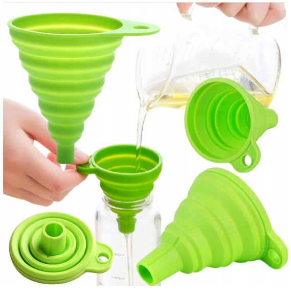 Skládací Kuchyňský Trychtýř Harmonika Multifunkční