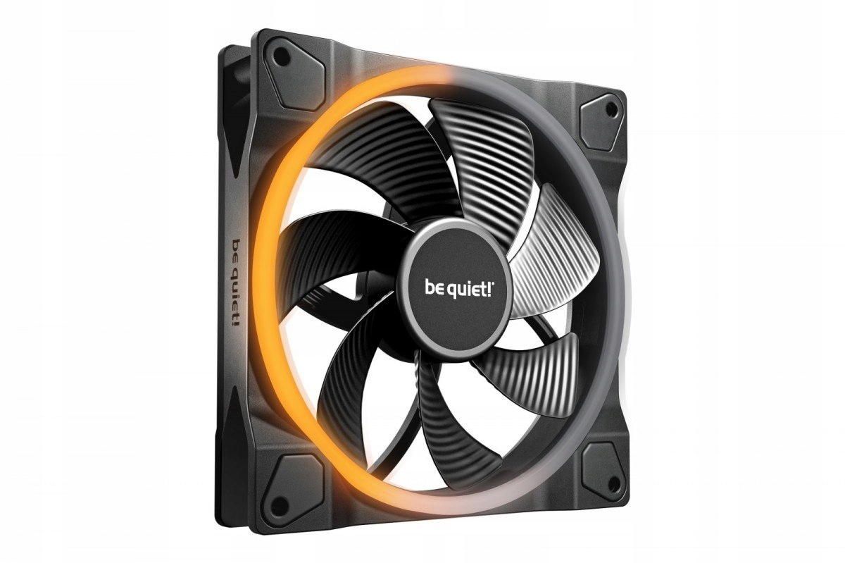 Be quiet! Wentylator Light Wings 140mm Pwm Reverse czarny