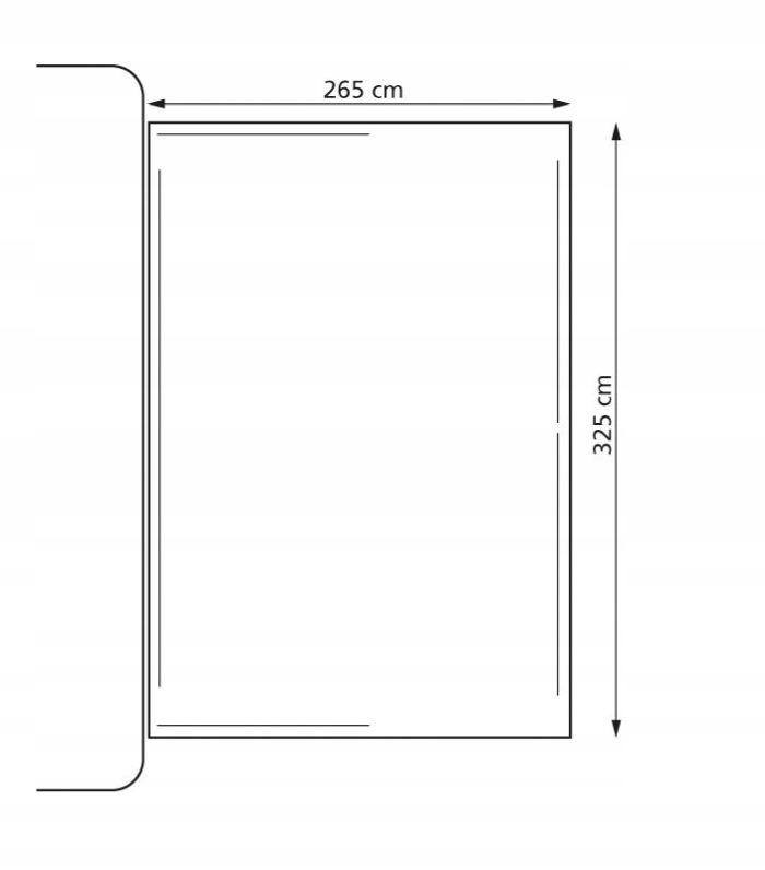 Przedsionek do kempingu Genua Air EUROTRAIL Marka Euro Trail