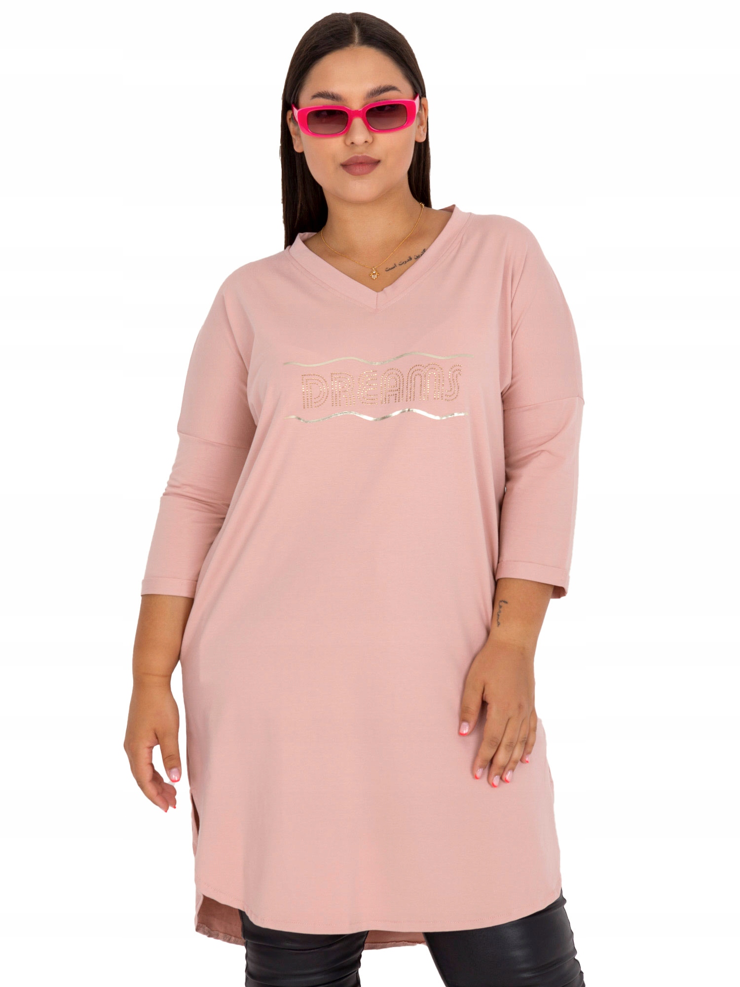 

Tunika Damska Plus Size na co dzień bawełna