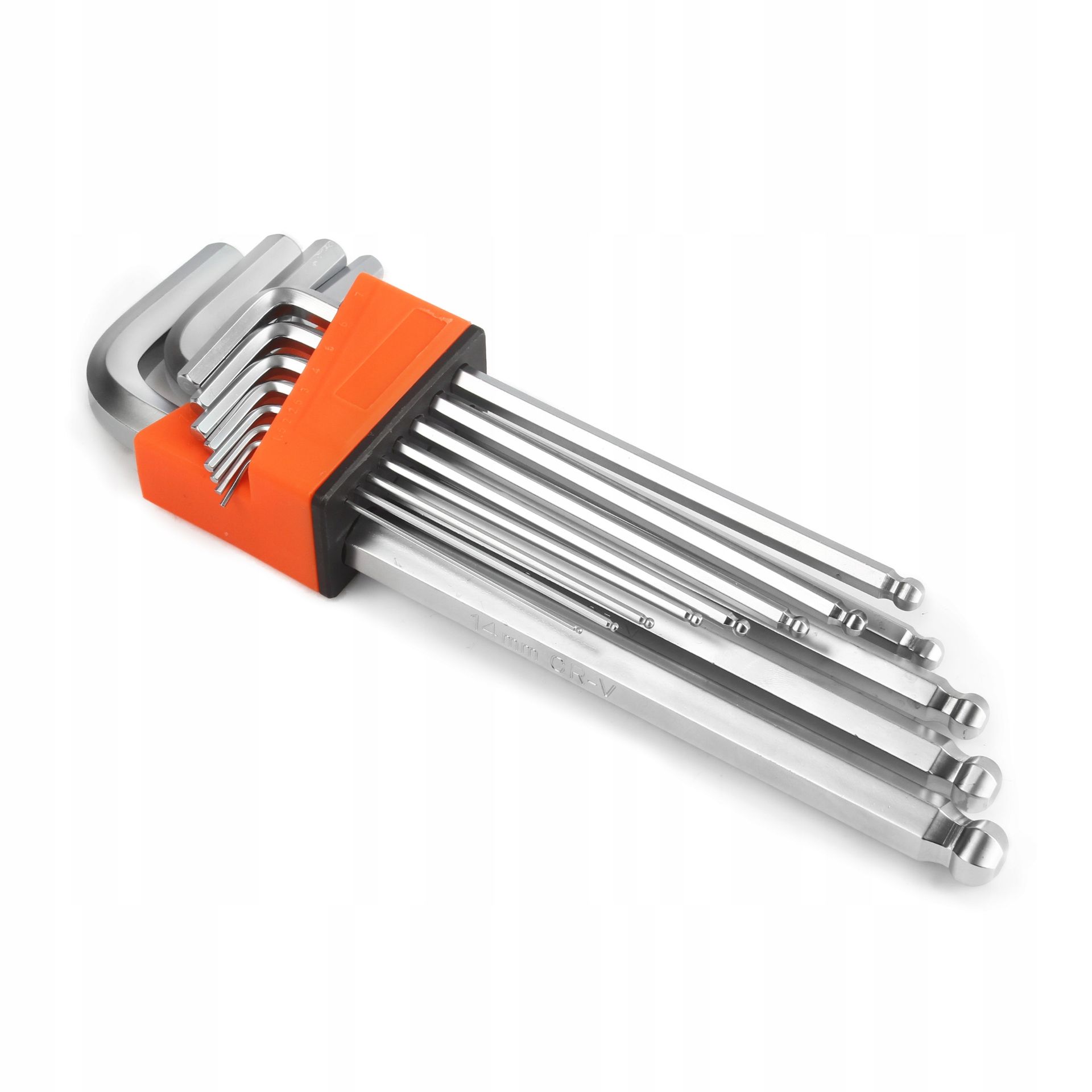 KLUCZE IMBUSOWE HEX DŁUGIE IMBUS 1,5-14 ZESTAW 12SZT Z KULKĄ MOCNE Liczba elementów zestawy