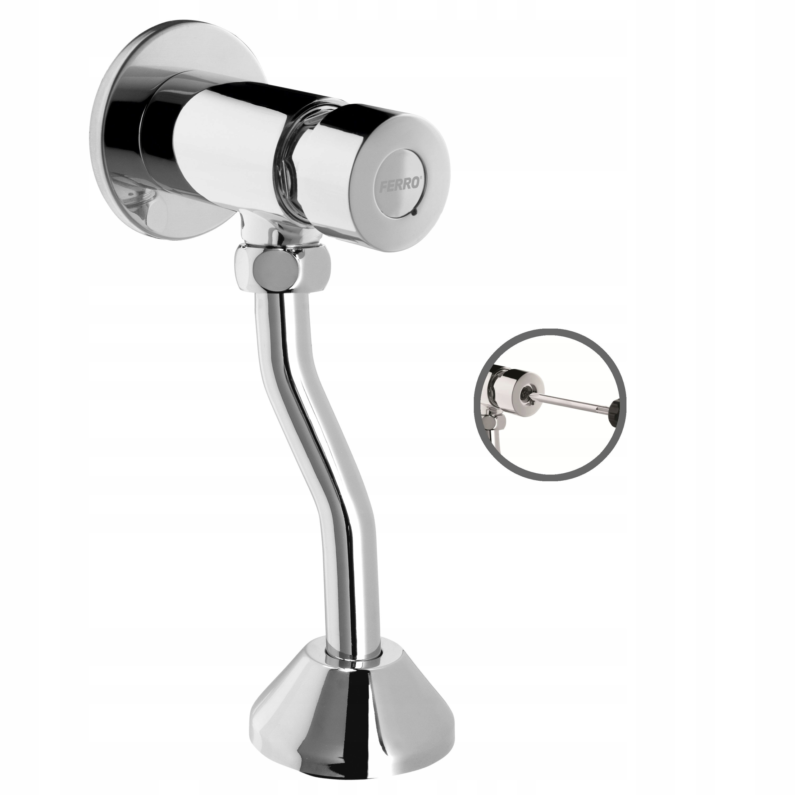 

Zawór pisuarowy z regulacją wypływu Z211 Ferro