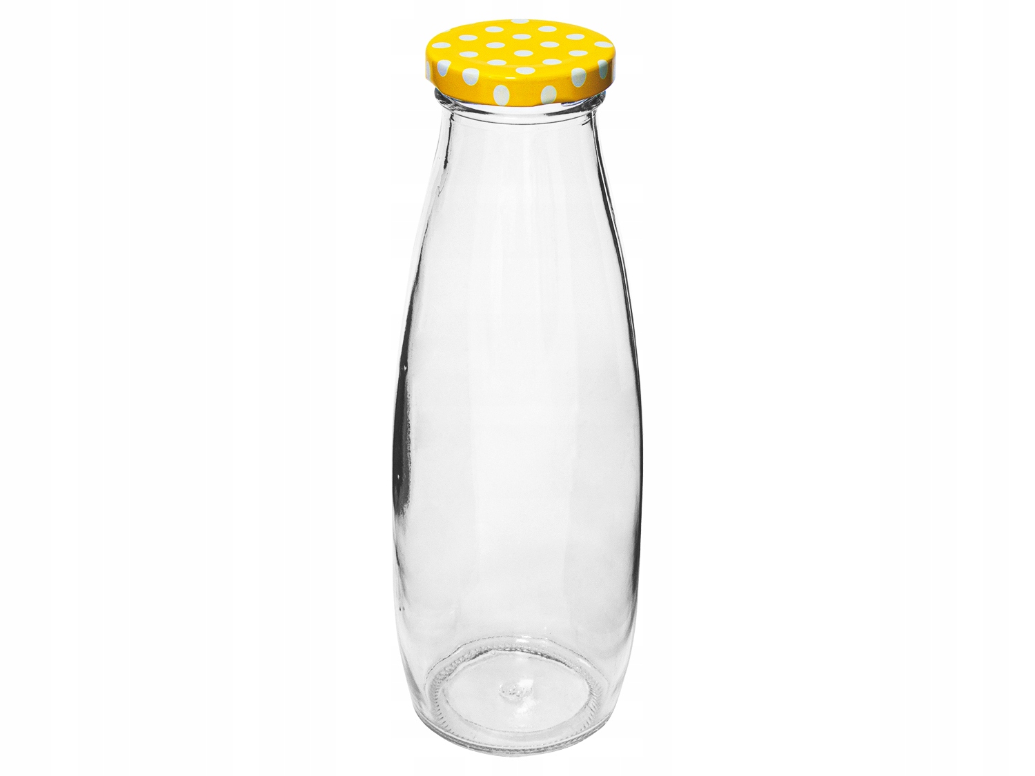 

Butelka szklana na sok koktajl z zakrętką 480ml