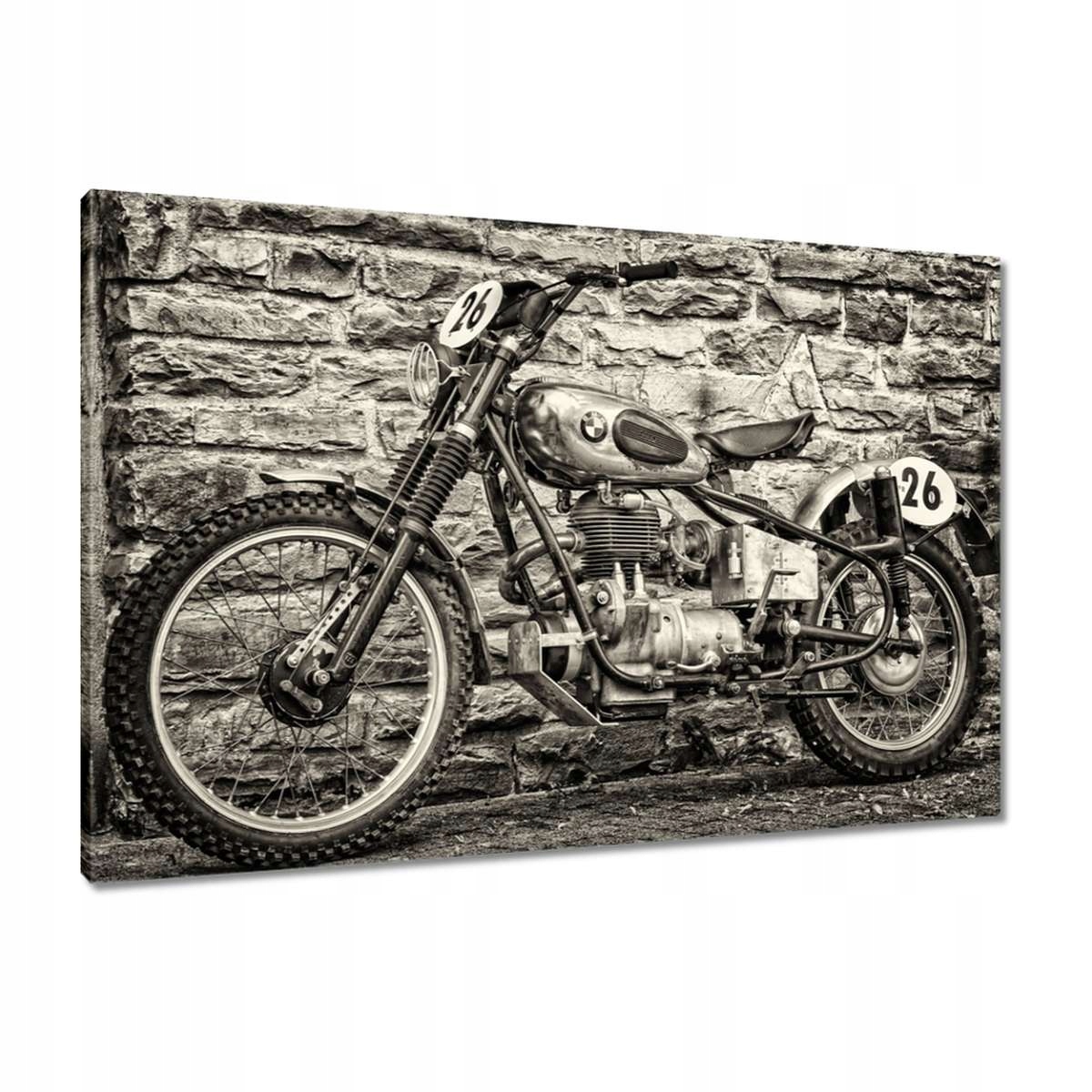 Obrazy 90x60 Motocross Bmw