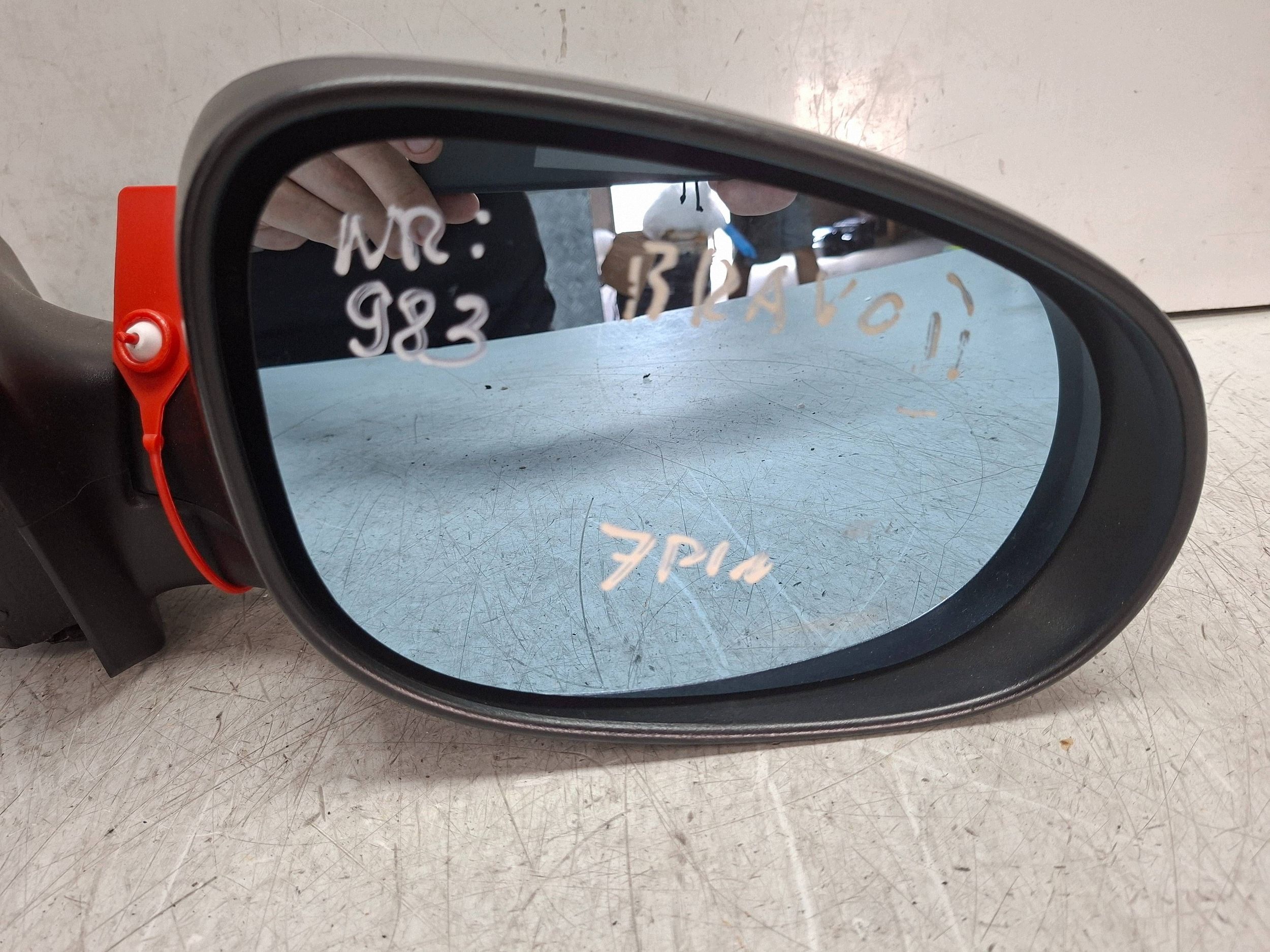 mirror right 7 vertical FIAT BRAVO II 2007