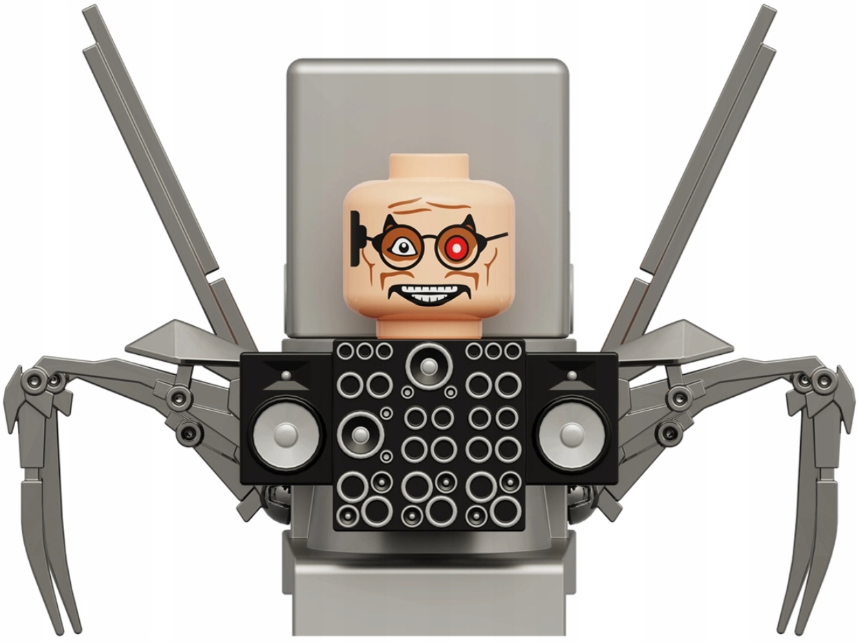 KLOCKI FIGURKA DR. TOILET MAN SKIBIDI