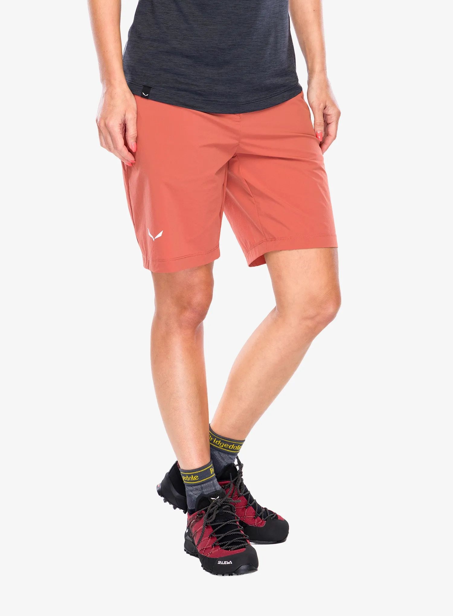Kraťasy kraťasy Salewa Puez Talvena Dst Shorts etruscan red 36 (s)