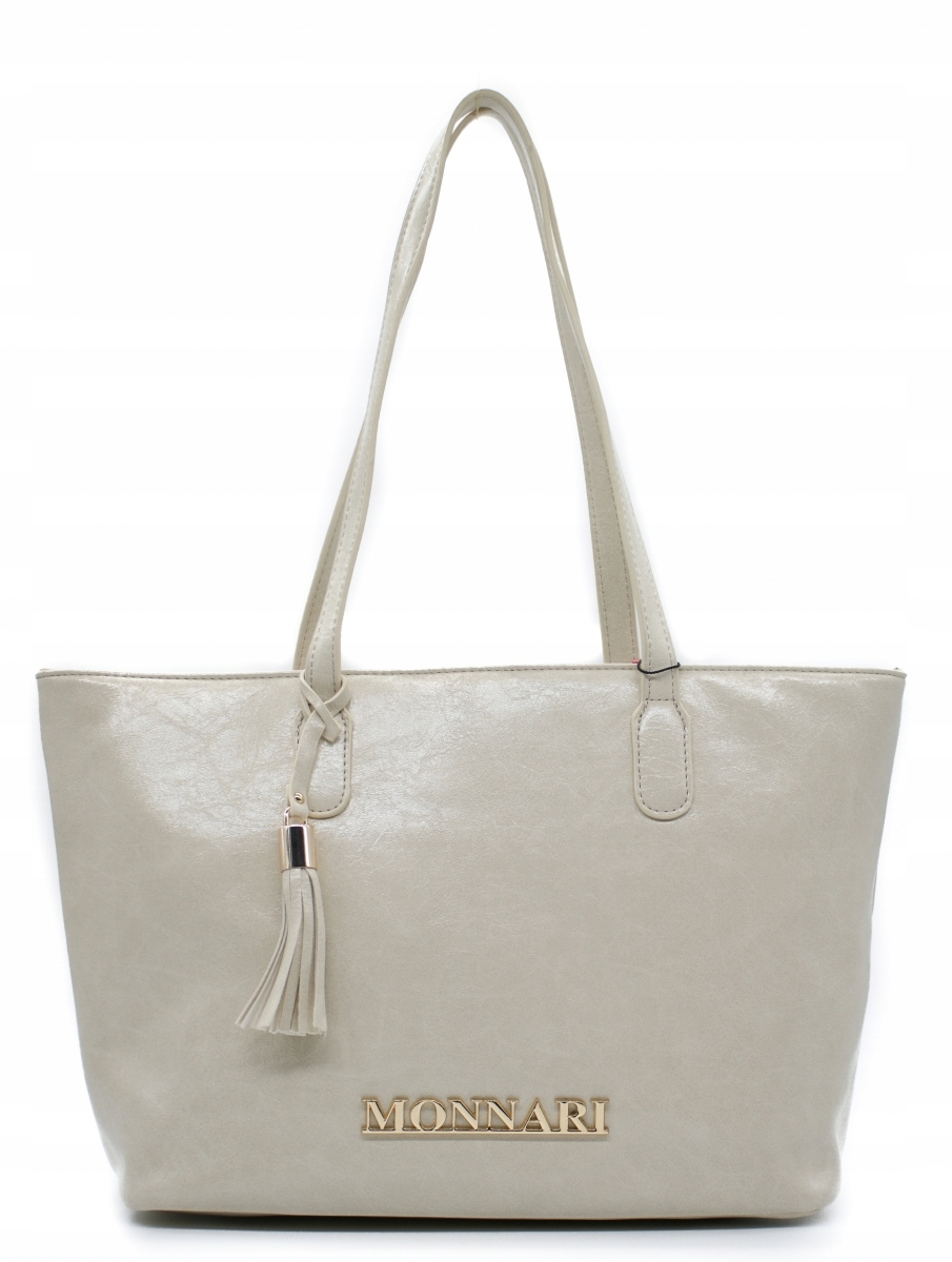 

Shopper Monnari biały