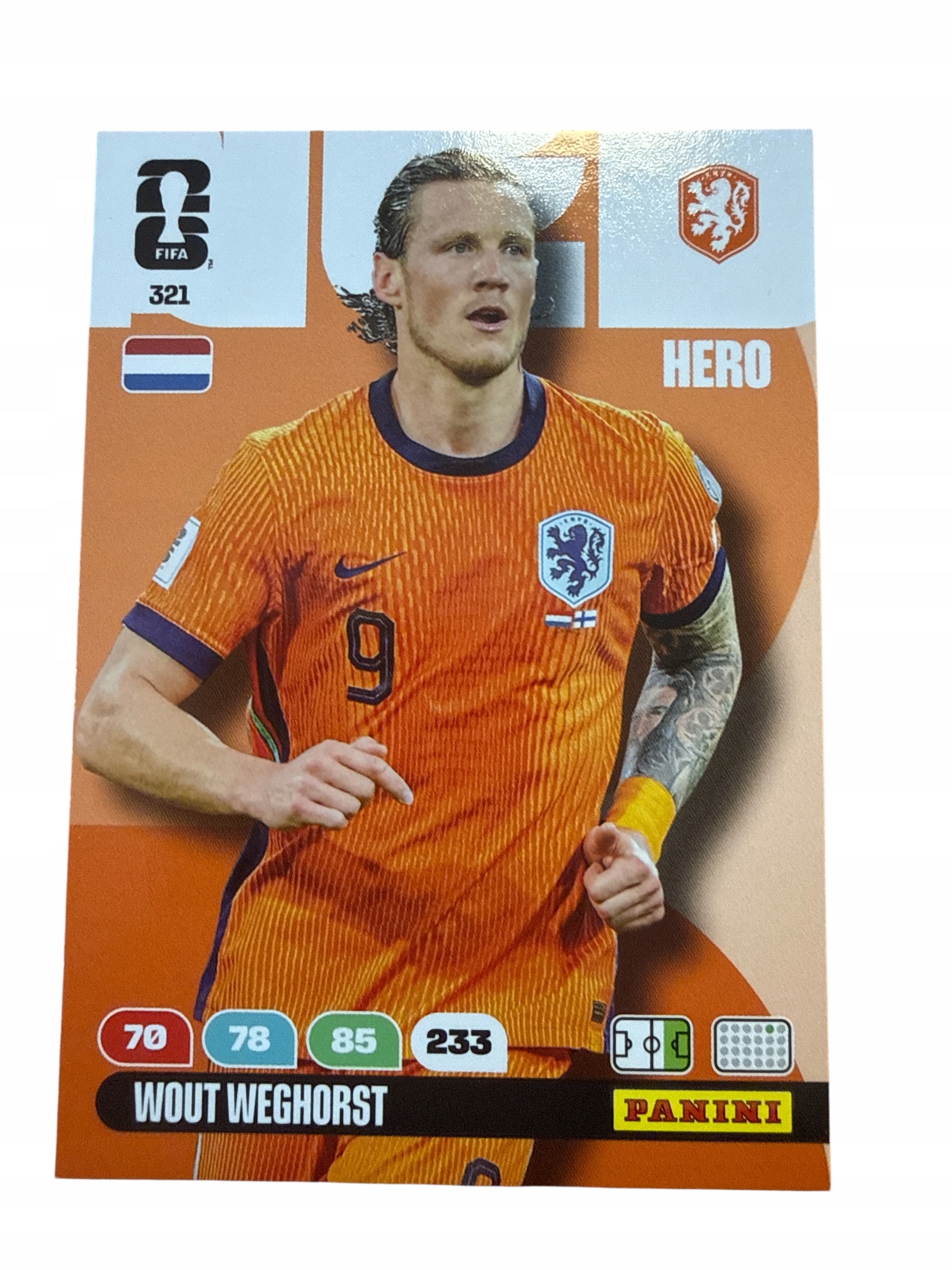 Fifa World Cup America 2026 Panini Netherlands 321 Weghorst