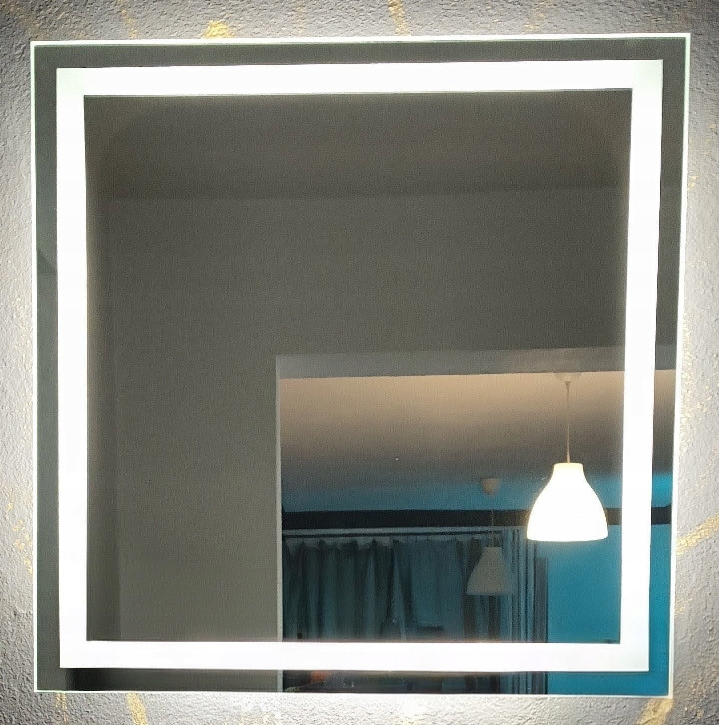 Led Zrkadlo La Luna Dotykový Spínač 70×50 cm Neutrálna Biela 4000K Vyrobené v Pl