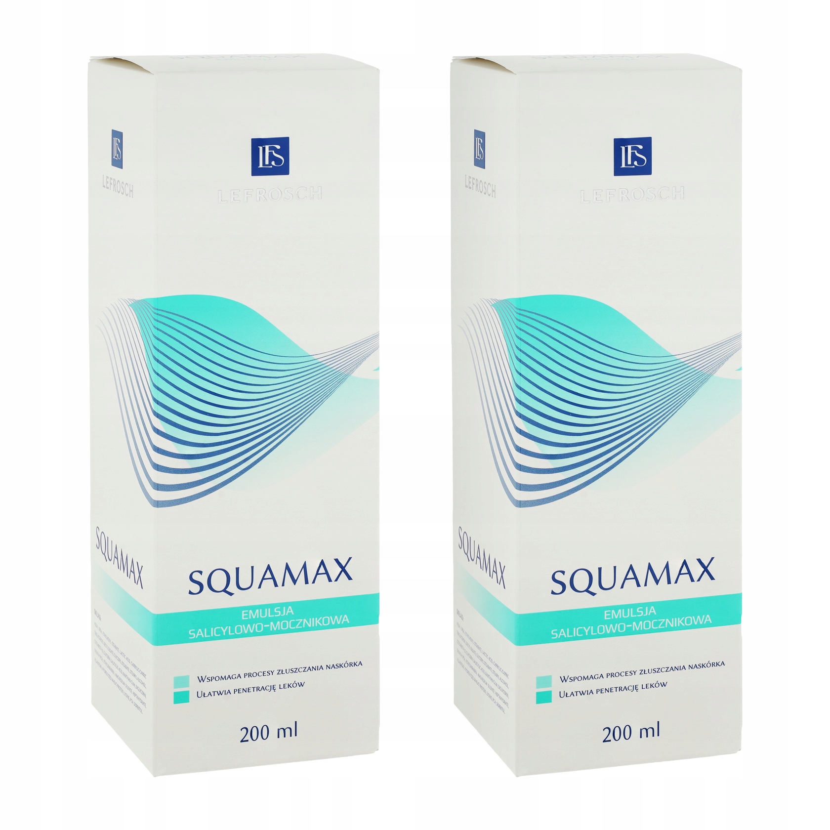 Squamax Lefrosch emulsja do skóry zrogowaciałej do ciała Zestaw 2x200 ml