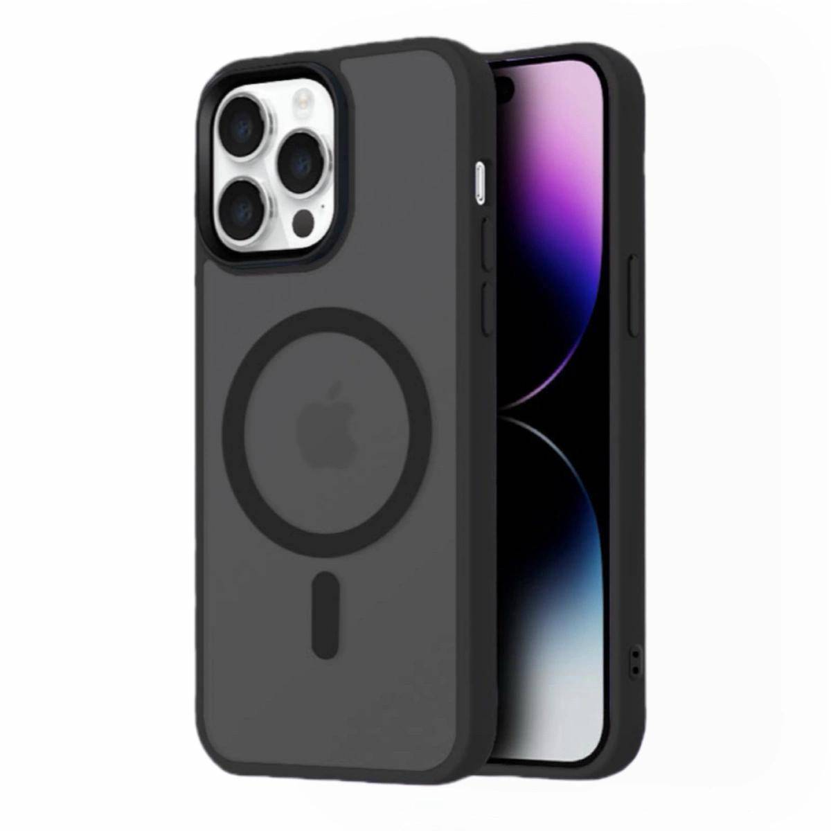 Etui Fashion Case do Magsafe Na Iphone 16 Pro Czarne
