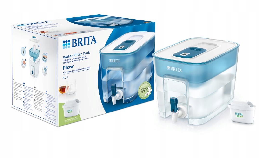 Dystrybutor dzbanek filtrujący Brita Flow 8,2l filtr do wody Maxtra Pro