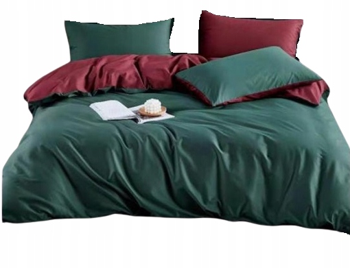 

Pościel Dwukolorowa 160X200 Gładka Prześcieradło