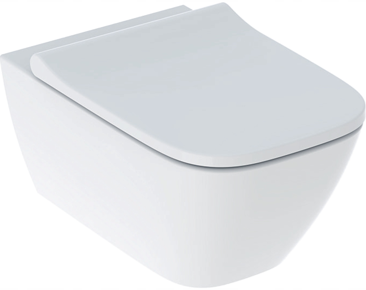 GEBERIT WISZĄCA MISKA WC SMYLE SQUARE + DESKA SED.