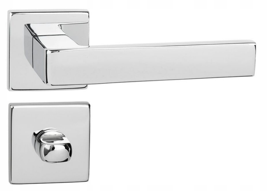 italská klika Spigola Qr Sl chrom Wc rozety