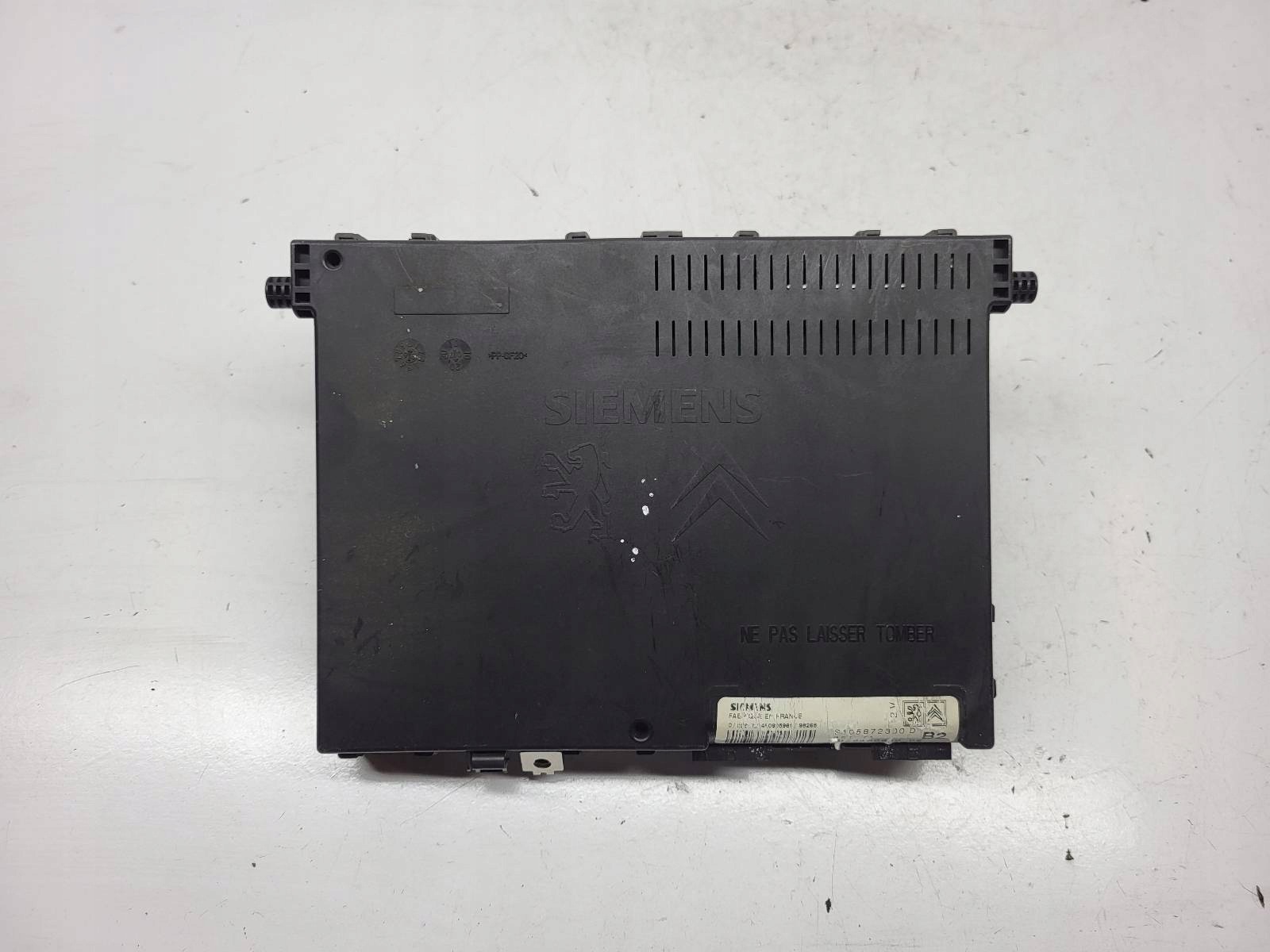 module BSI fuse box Peugeot 206 1.1 B 9626460880