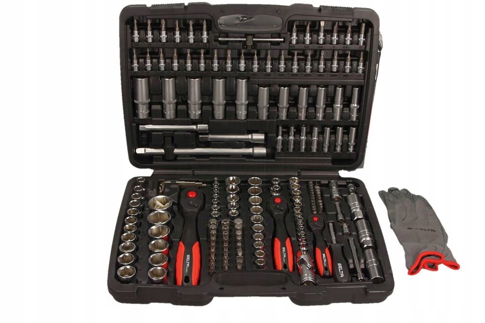 Sada nástrojov 1/4", 3/8", 1/2", 172 ks Selta