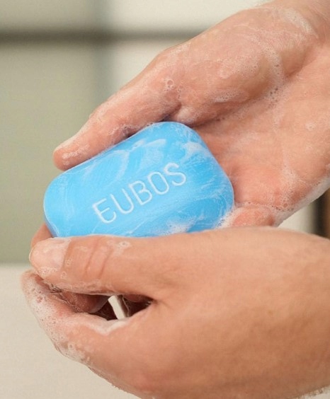 Eubos Basis Pflege Mýdlo pro suchou a citlivou pleť bez vůně 125 g