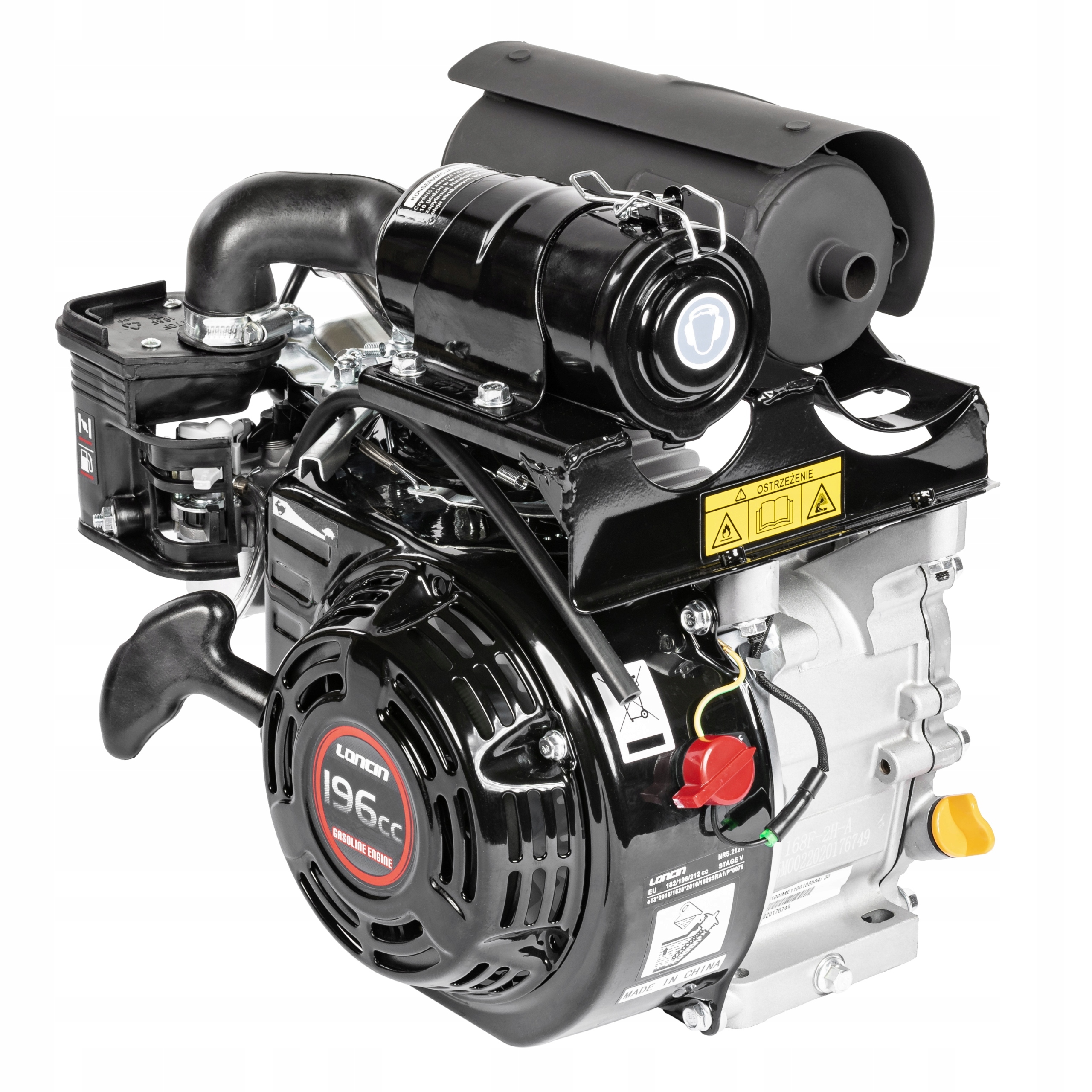 Silnik Loncin 168F-2H 6.5KM 20mm skoczek ubijak