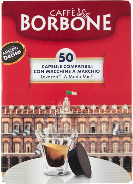 Levně Kapsle pro Lavazza Modo Mio Borbone Suprema Amodomio Caps x50