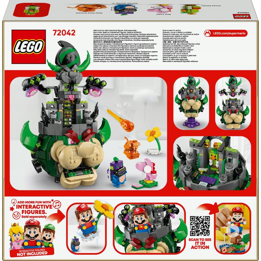 LEGO SUPER MARIO Princ Florian a hrad Bowser 72042 Číslo výrobku 72042