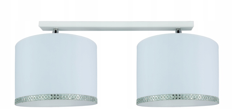 Modna Stropní svítidlo, moderní lustr s dekorem 20 cm, bílá Led