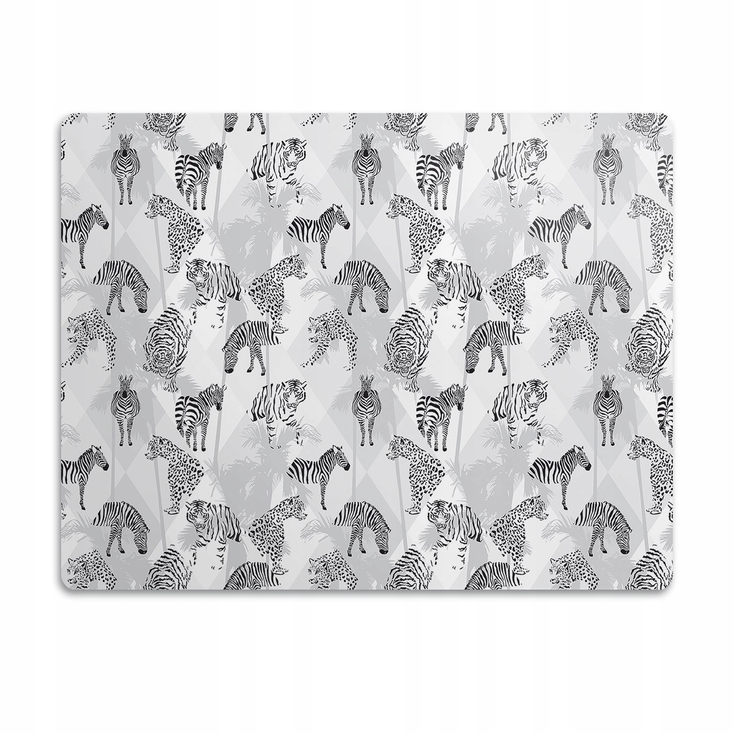 Levně Podložka pro psa pod misku Tygři zebry 60x40 cm