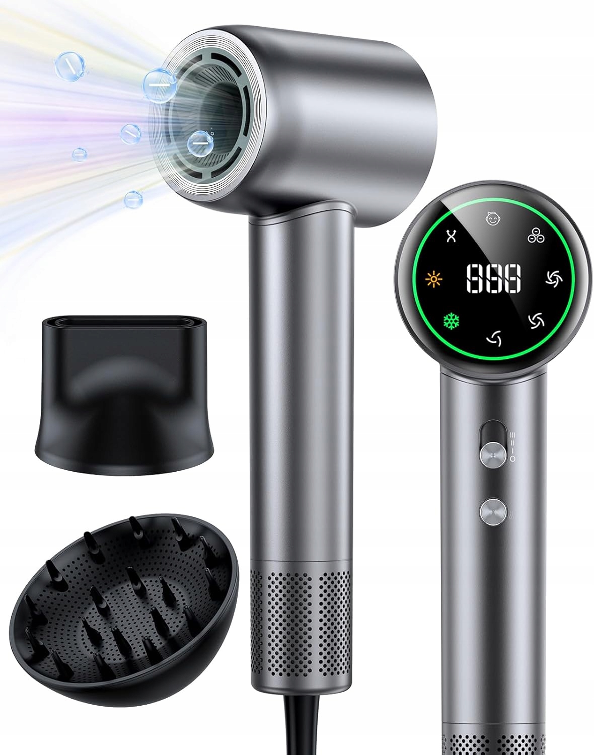 Sušič Vlasov Spánkový Iónový Difuzér, Tichý, Prenosný, 1500 W Pro