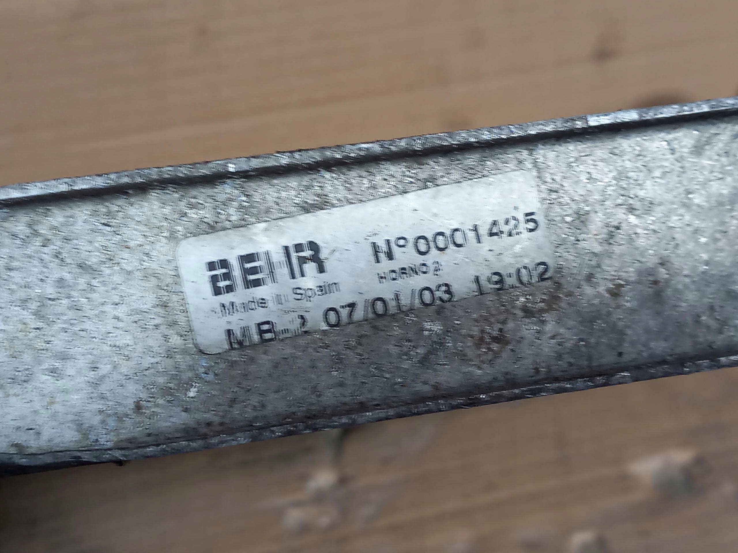 INTERCOOLER RENAULT CLIO II 1.5 DCI 8200252209 01-05