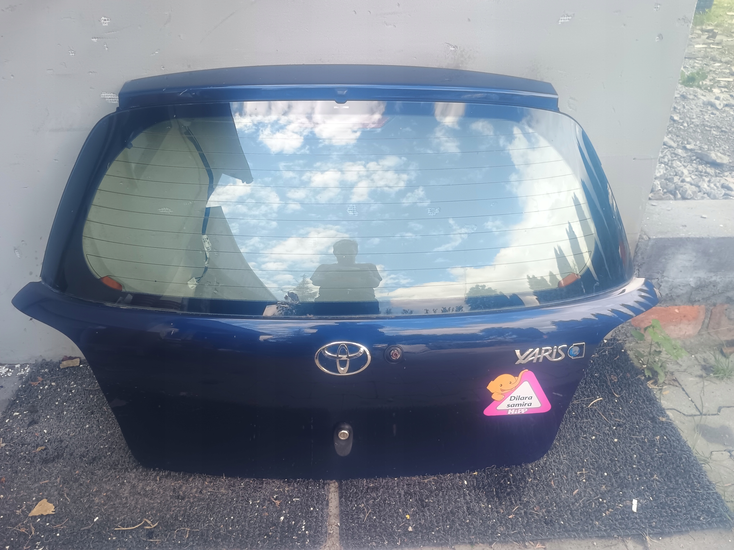 trunk door boot TOYOTA YARIS and