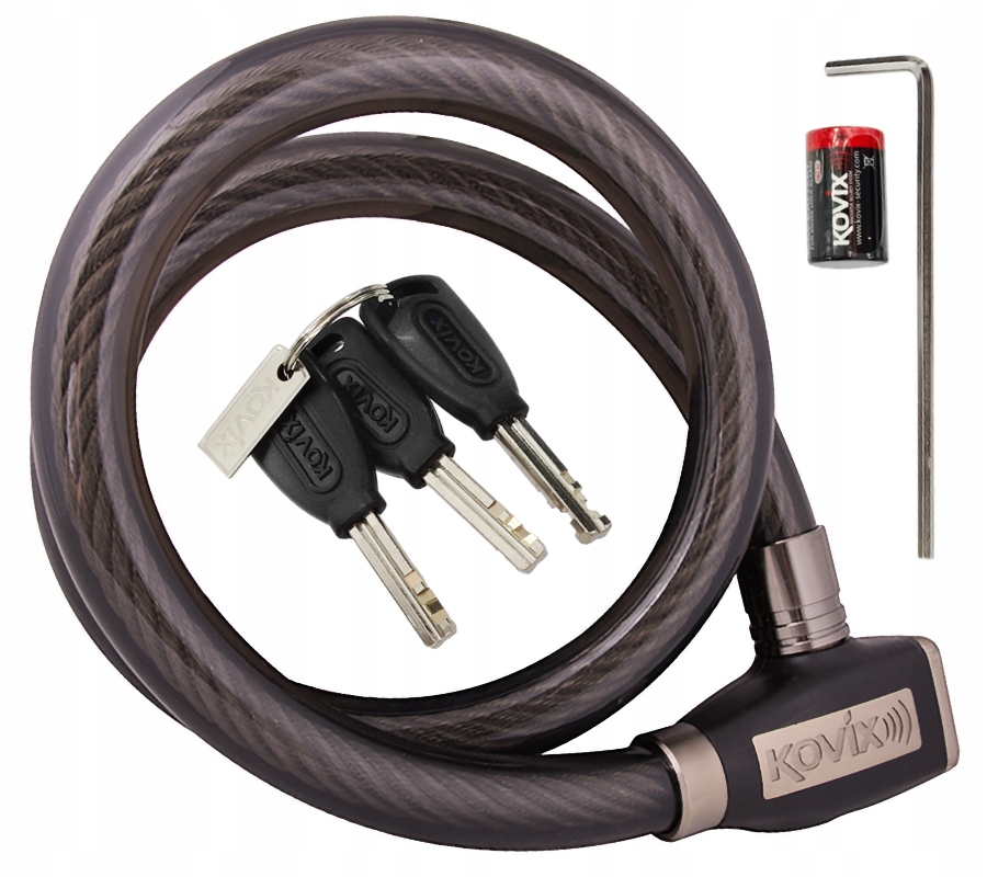 Linka stalowa z alarmem Kovix KWL24-110