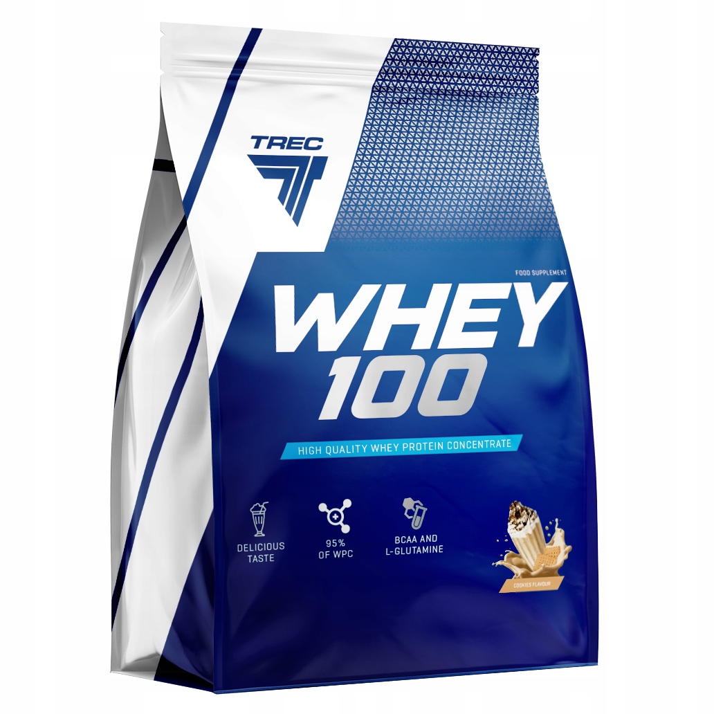 Trec Whey 100 2000g Wpc Bílkovina Shake 2 kg Sušenka S Krémem