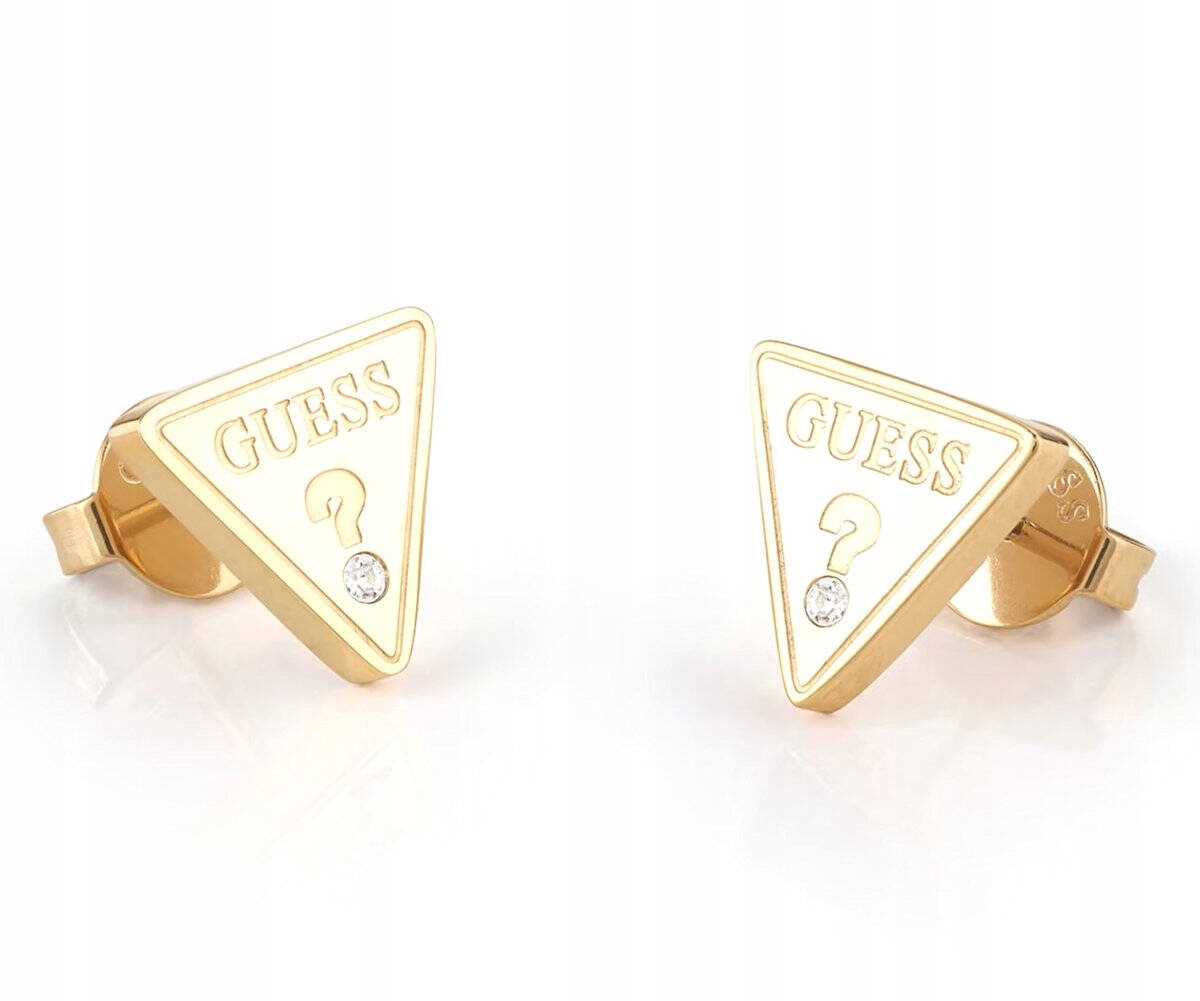 Ocelové Zlaté Guess Náušnice Náušnice Křišťály JUBE02168JWYGT/U