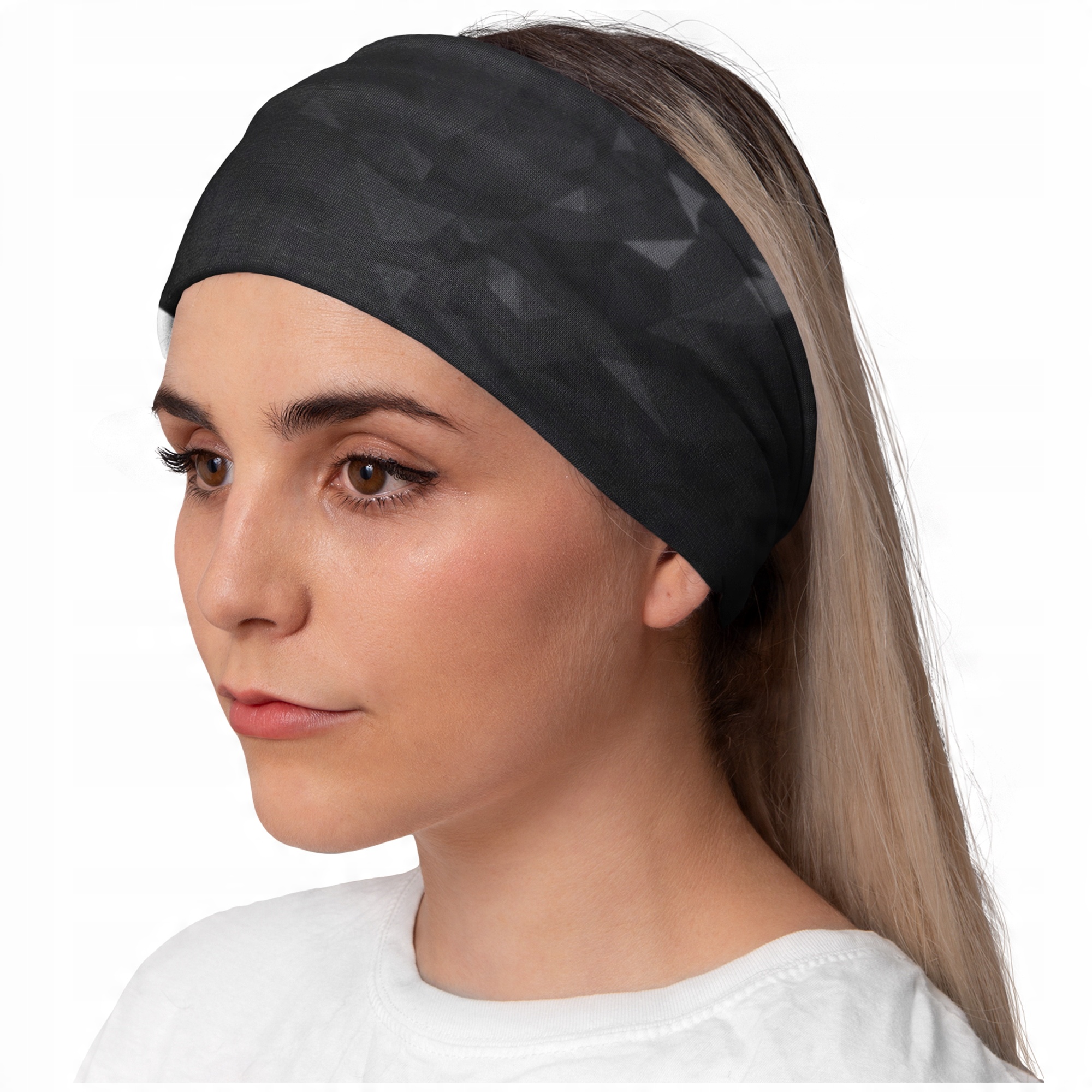 

Opaska Na Głowę Uszy Headband Frotka Sportowa